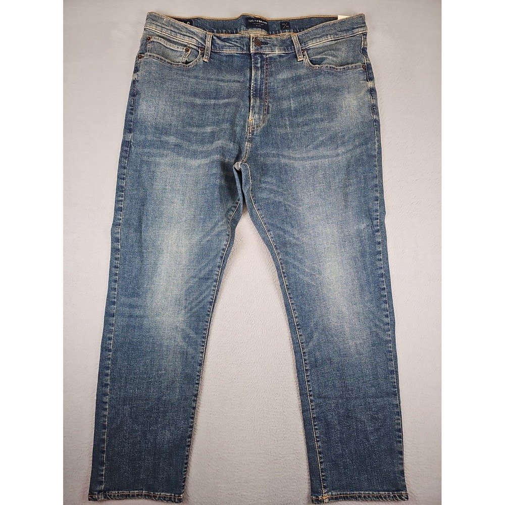 NEW Lucky Brand 410 Athletic Slim Pants Men's 38x30 Blue Stretch Casual NWT